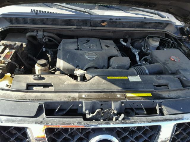 1N6BA07C58N355294 - 2008 NISSAN TITAN XE BLACK photo 7