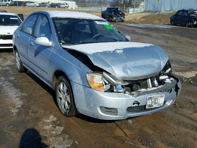 KNAFE122375472770 - 2007 KIA SPECTRA EX BLUE photo 1