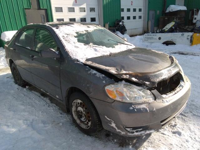 2T1BR32E54C836343 - 2004 TOYOTA COROLLA CE GRAY photo 1