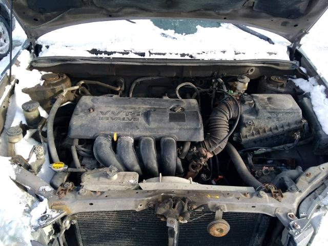 2T1BR32E54C836343 - 2004 TOYOTA COROLLA CE GRAY photo 7