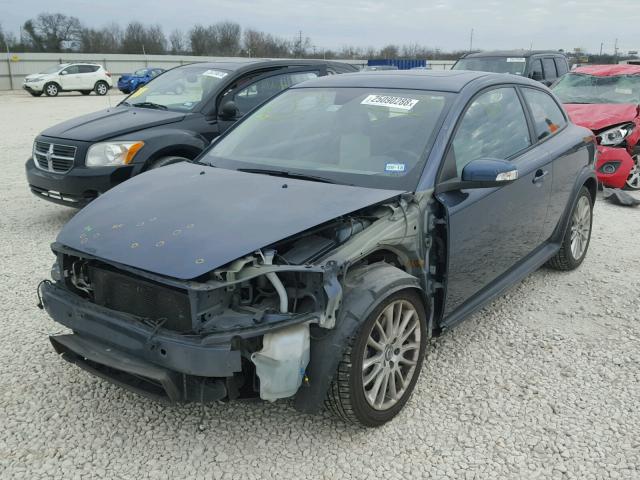 YV1672MK6B2213047 - 2011 VOLVO C30 T5 BLUE photo 2