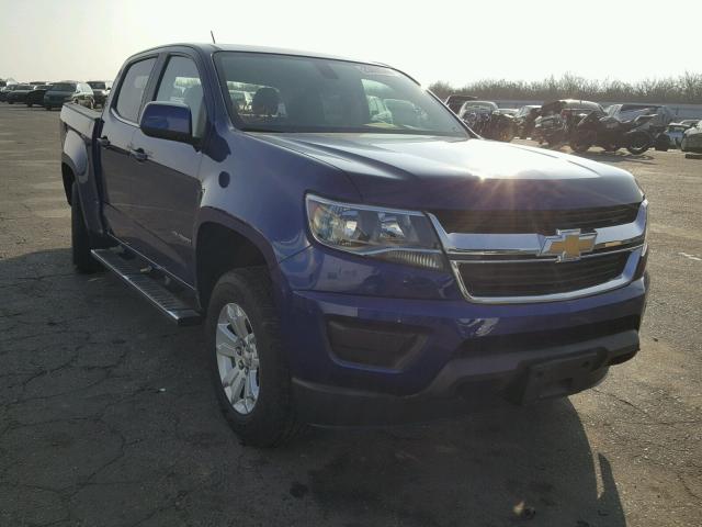 1GCGSBE38F1233084 - 2015 CHEVROLET COLORADO L BLUE photo 1