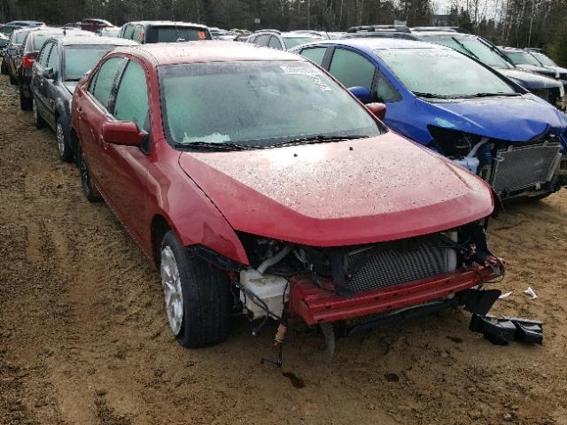 3FAHP0HA1BR248701 - 2011 FORD FUSION SE RED photo 1