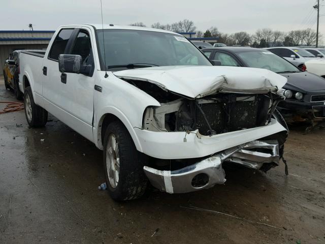 1FTPW12527KC65433 - 2007 FORD F150 SUPER WHITE photo 1