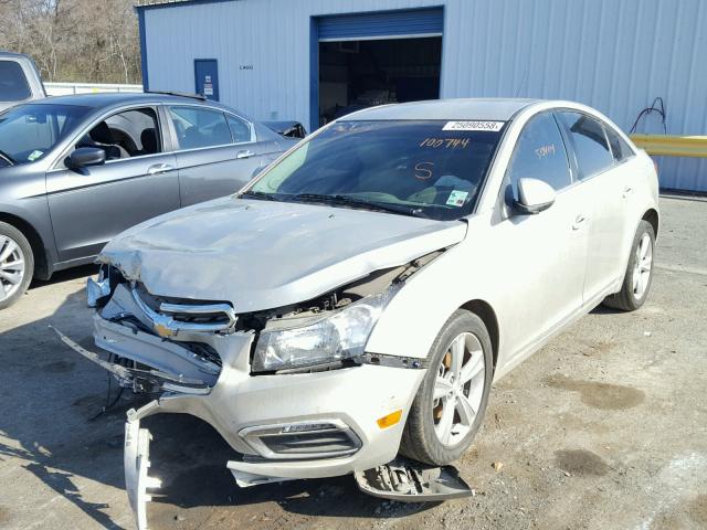 1G1PF5SB5G7100744 - 2016 CHEVROLET CRUZE LIMI BEIGE photo 2