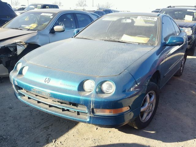 JH4DC4357RS008071 - 1994 ACURA INTEGRA LS GREEN photo 2