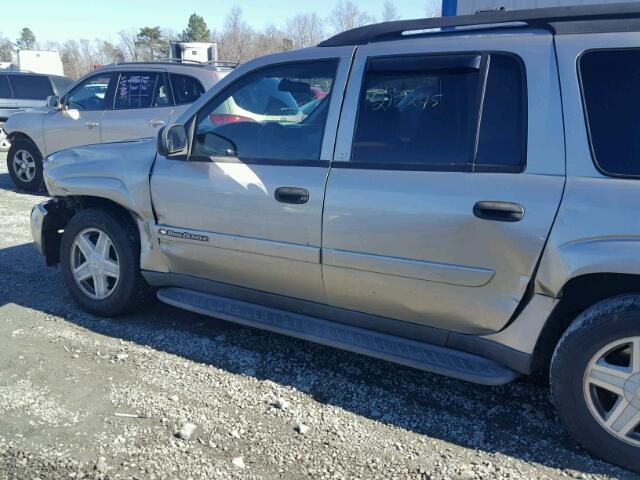 1GNET16S336185522 - 2003 CHEVROLET TRAILBLAZE TAN photo 9