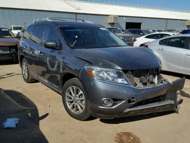 5N1AR2MN9DC664342 - 2013 NISSAN PATHFINDER CHARCOAL photo 1