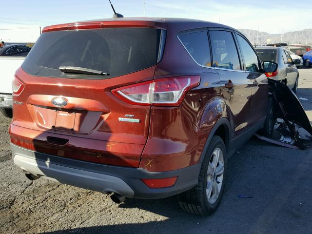 1FMCU0GX6EUA22505 - 2014 FORD ESCAPE SE RED photo 4