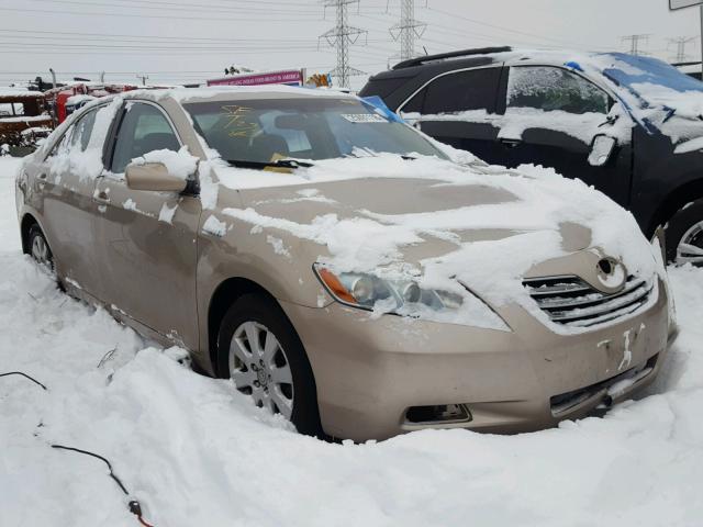 4T1BB46K09U063927 - 2009 TOYOTA CAMRY HYBR TAN photo 1