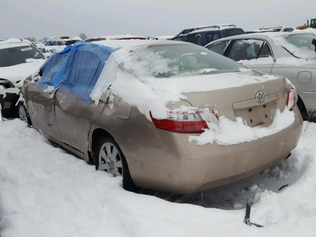 4T1BB46K09U063927 - 2009 TOYOTA CAMRY HYBR TAN photo 3