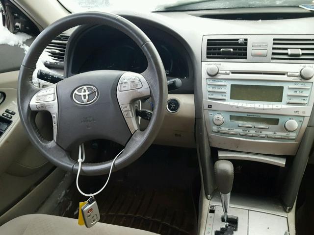 4T1BB46K09U063927 - 2009 TOYOTA CAMRY HYBR TAN photo 9