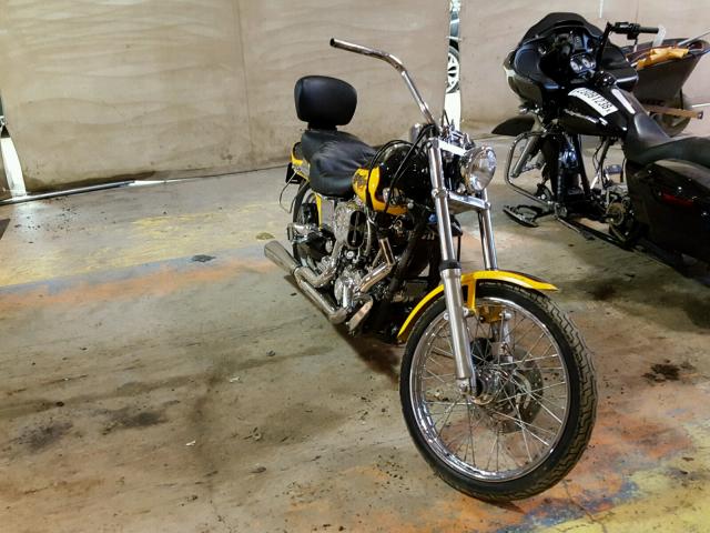 1HD1GEV18YY328213 - 2000 HARLEY-DAVIDSON FXDWG YELLOW photo 1