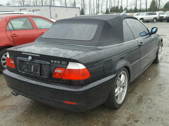 WBABW53436PZ41619 - 2006 BMW 330 CI BLACK photo 4