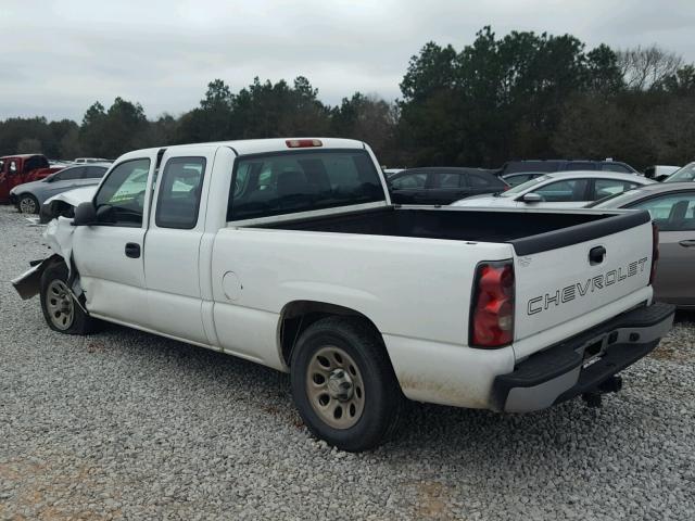 1GCEC19V86Z173996 - 2006 CHEVROLET SILVERADO WHITE photo 3