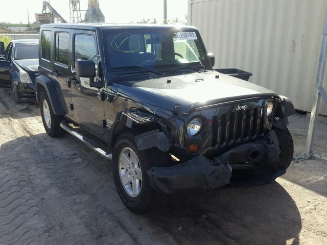 1J4BB3H11AL156852 - 2010 JEEP WRANGLER U CHARCOAL photo 1