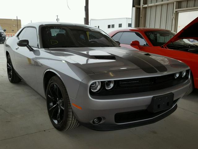 2C3CDZAGXHH617158 - 2017 DODGE CHALLENGER GRAY photo 1