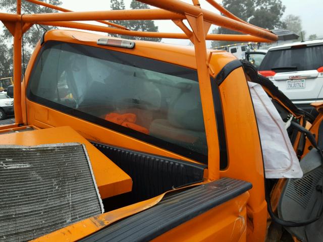 1FTBF2A62EEA00176 - 2014 FORD F250 SUPER ORANGE photo 6