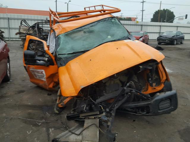 1FTBF2A62EEA00176 - 2014 FORD F250 SUPER ORANGE photo 9