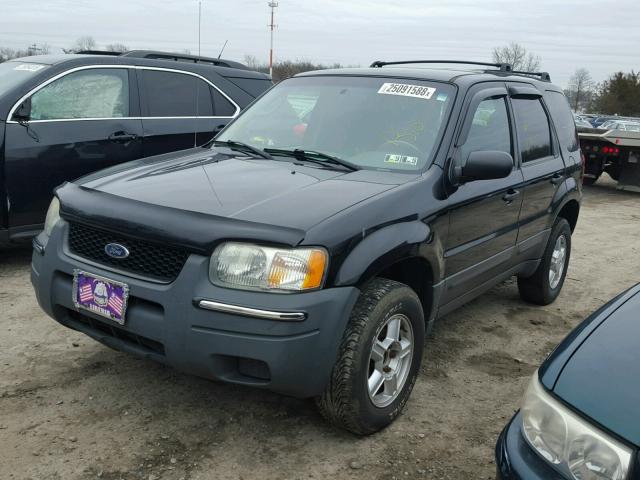 1FMYU92173KB45090 - 2003 FORD ESCAPE XLS BLACK photo 2