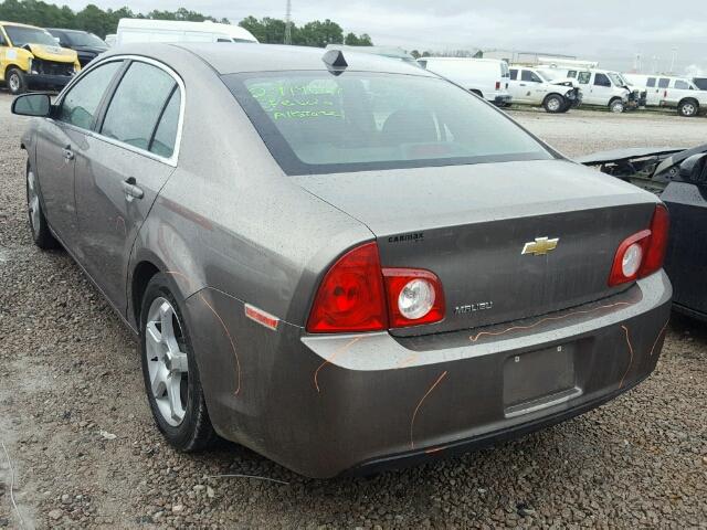1G1ZA5EU7CF214152 - 2012 CHEVROLET MALIBU LS ყავისფერი ფოტო 3