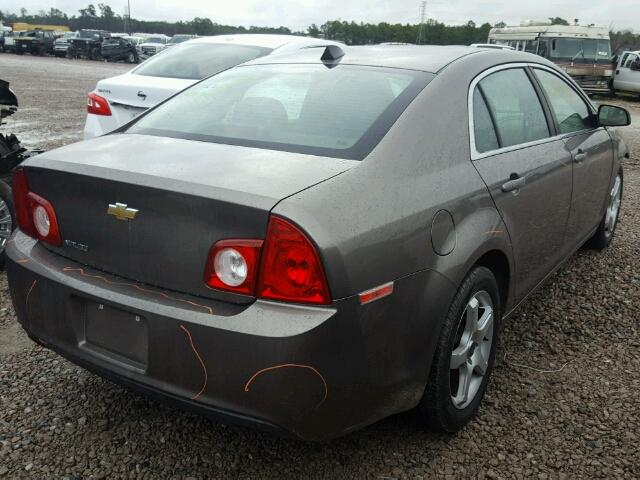 1G1ZA5EU7CF214152 - 2012 CHEVROLET MALIBU LS ყავისფერი ფოტო 4