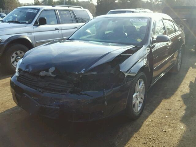 2G1WU581069178572 - 2006 CHEVROLET IMPALA LTZ BLACK photo 2