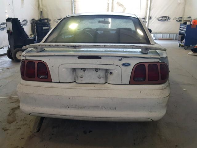 1FALP4045SF275064 - 1995 FORD MUSTANG WHITE photo 10