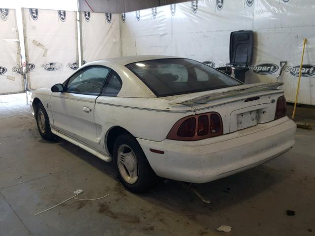 1FALP4045SF275064 - 1995 FORD MUSTANG WHITE photo 3