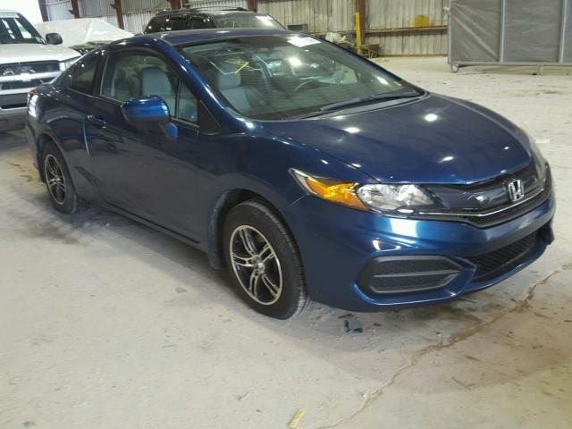 2HGFG3B84EH508812 - 2014 HONDA CIVIC EX ლურჯი ფოტო 1