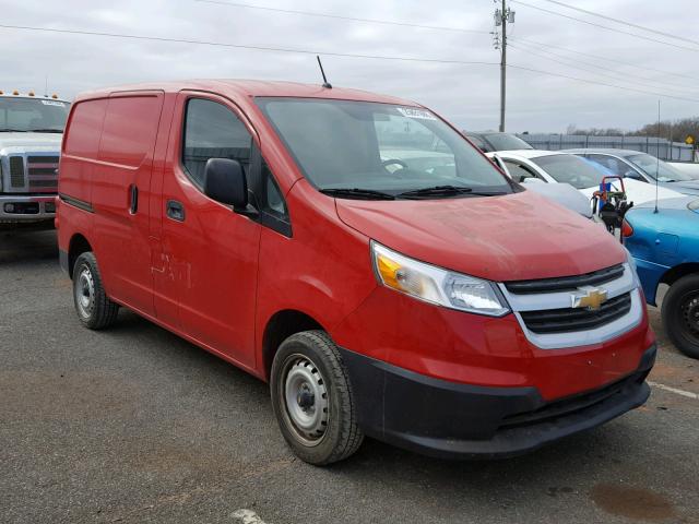 3N63M0YN2FK696330 - 2015 CHEVROLET CITY EXPRE RED photo 1