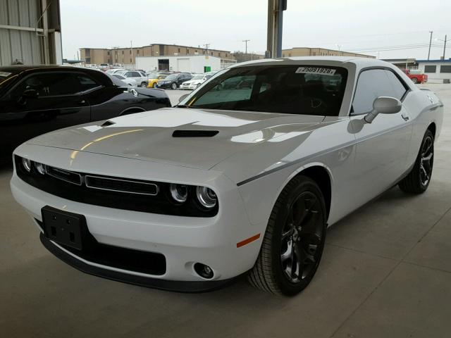 2C3CDZAG5HH665991 - 2017 DODGE CHALLENGER WHITE photo 2