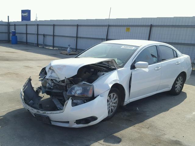 4A32B2FF7BE006326 - 2011 MITSUBISHI GALANT FE WHITE photo 2