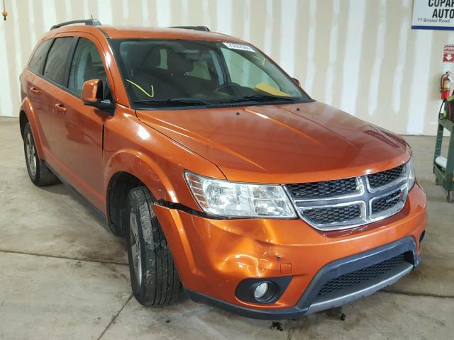 3D4PG1FG3BT562097 - 2011 DODGE JOURNEY MA ORANGE photo 1