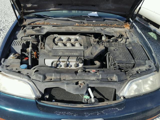 19UYA2257VL011184 - 1997 ACURA 3.0CL BLUE photo 7