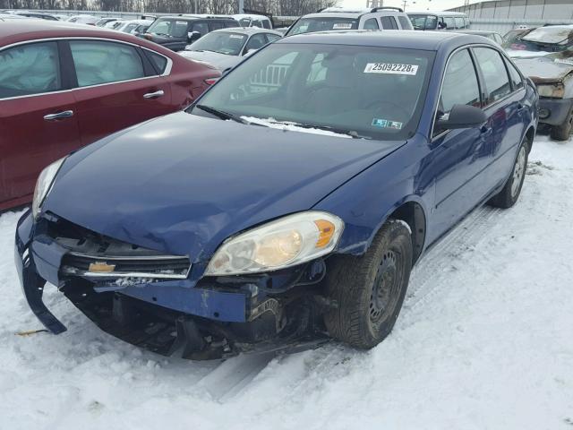 2G1WB58K469208381 - 2006 CHEVROLET IMPALA LS BLUE photo 2