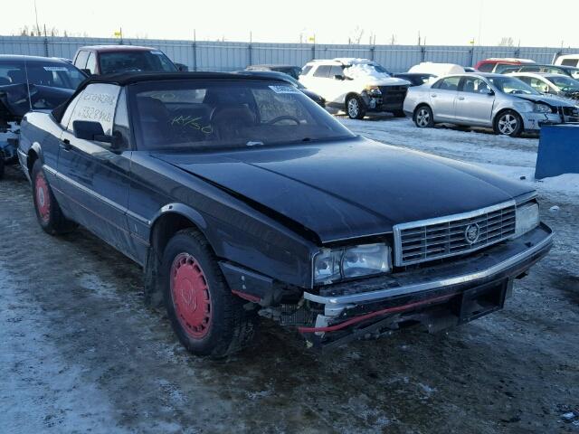 1G6VR3176JU100979 - 1988 CADILLAC ALLANTE BLACK photo 1