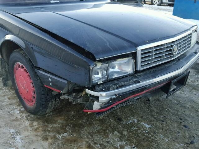 1G6VR3176JU100979 - 1988 CADILLAC ALLANTE BLACK photo 9