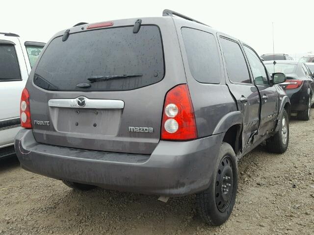 4F2YZ06105KM28896 - 2005 MAZDA TRIBUTE S CHARCOAL photo 4