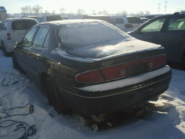 2G4WY52M8V1413551 - 1997 BUICK CENTURY LI BLACK photo 3