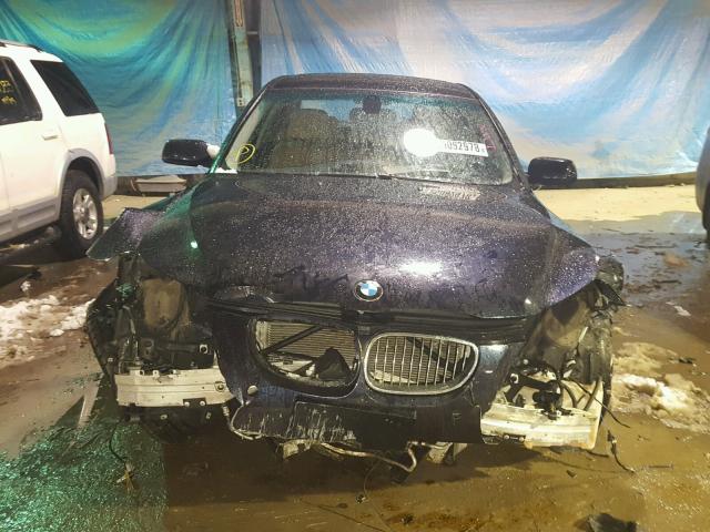 WBANW53549CT55853 - 2009 BMW 550 I BLACK photo 9