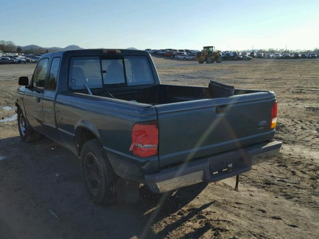 1FTCR14A9TPA33862 - 1996 FORD RANGER SUP GREEN photo 3