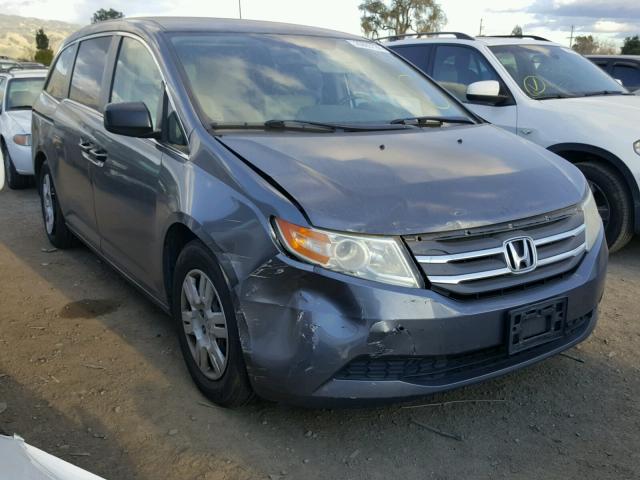 5FNRL5H20BB020562 - 2011 HONDA ODYSSEY LX CHARCOAL photo 1