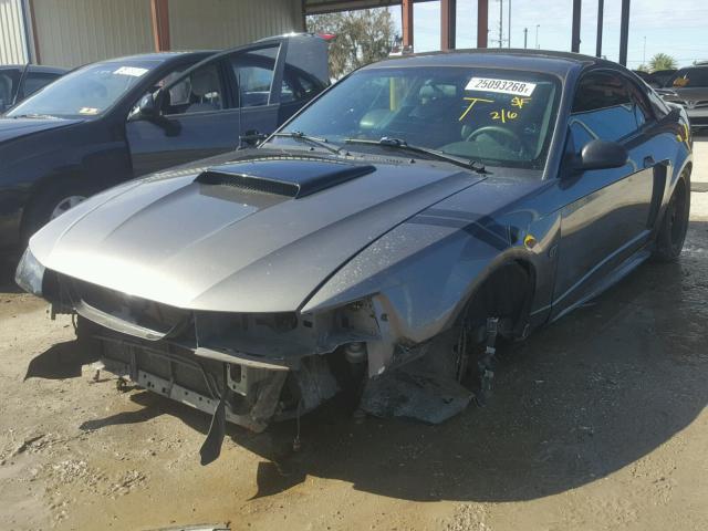 1FAFP42X13F416315 - 2003 FORD MUSTANG GT CHARCOAL photo 2