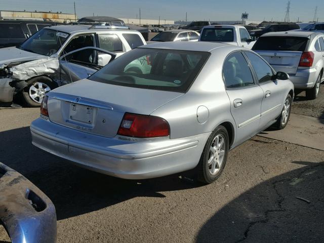 1MEFM53U8YG618775 - 2000 MERCURY SABLE LS SILVER photo 4