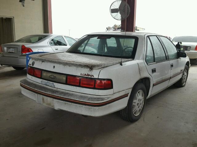 2G1WN54T4R9101504 - 1994 CHEVROLET LUMINA EUR WHITE photo 4