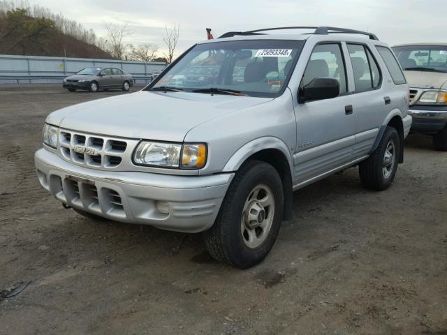 4S2CK58W9Y4346067 - 2000 ISUZU RODEO S GRAY photo 2