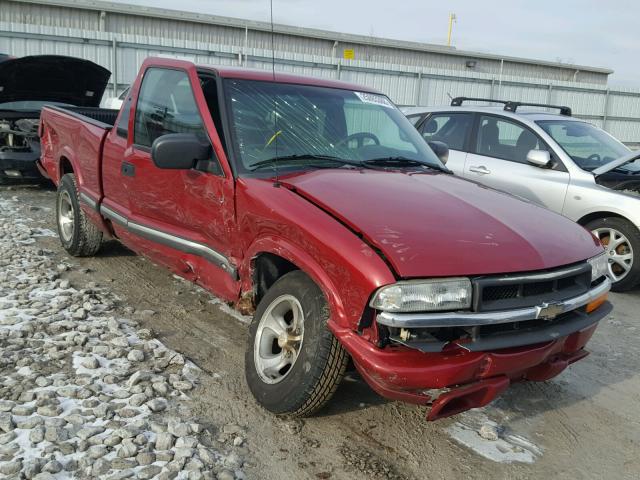 1GCCS19W718121390 - 2001 CHEVROLET S TRUCK S1 RED photo 1