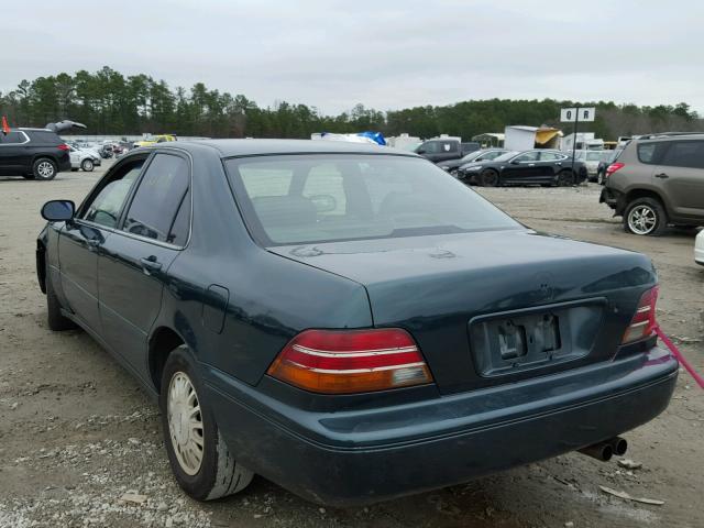 JH4KA9642TC012561 - 1996 ACURA 3.5RL GREEN photo 3