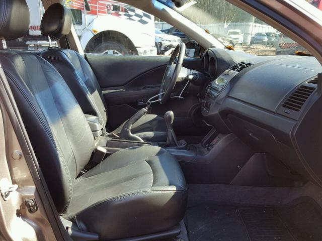 1N4BL11DX2C122122 - 2002 NISSAN ALTIMA SE SILVER photo 5